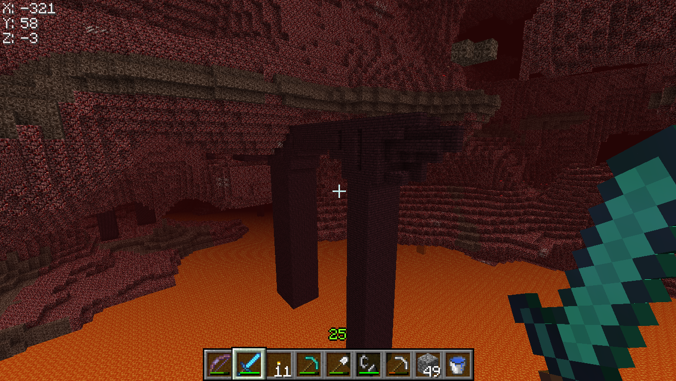 Nether Fortresses: Instant Death.